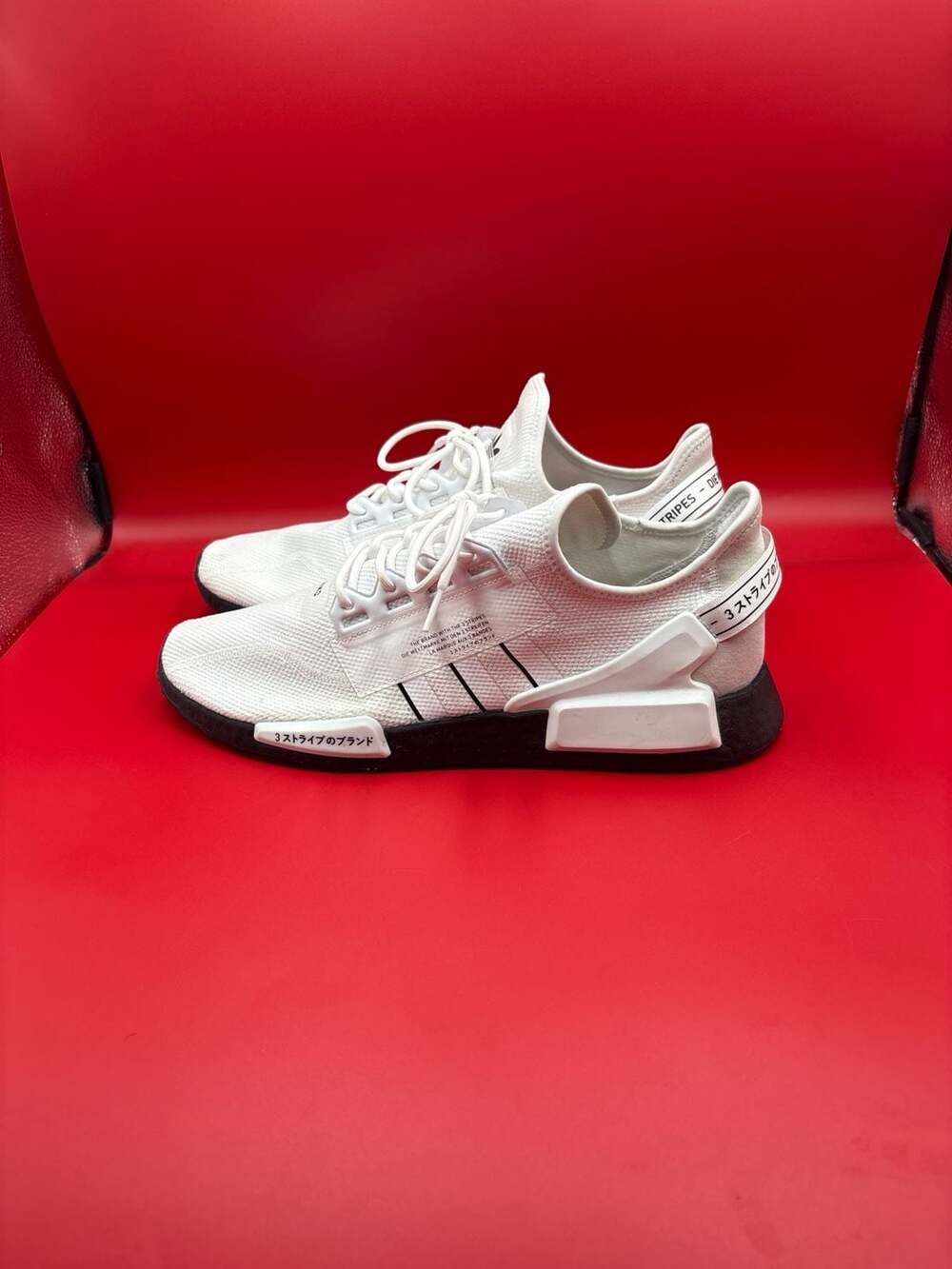 adidas NMD_R1 V2 White Black Cloud White GW7689
